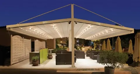 Pergola sistemleri uygulaması 4